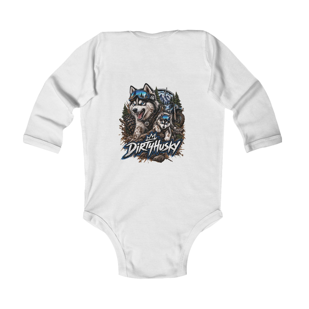 Infant Long Sleeve Bodysuit - DirtyHusky