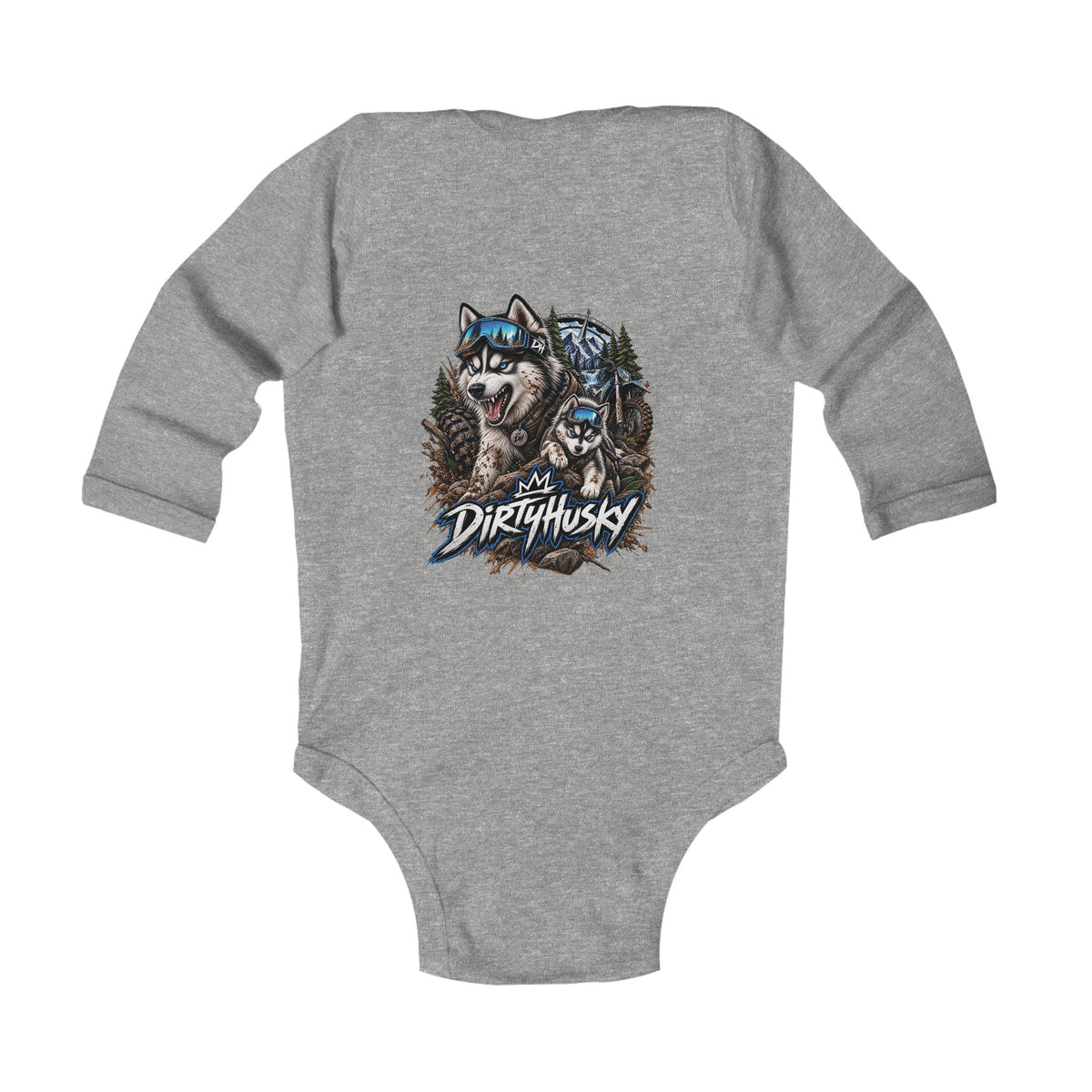 Infant Long Sleeve Bodysuit - DirtyHusky